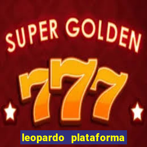 leopardo plataforma de jogos